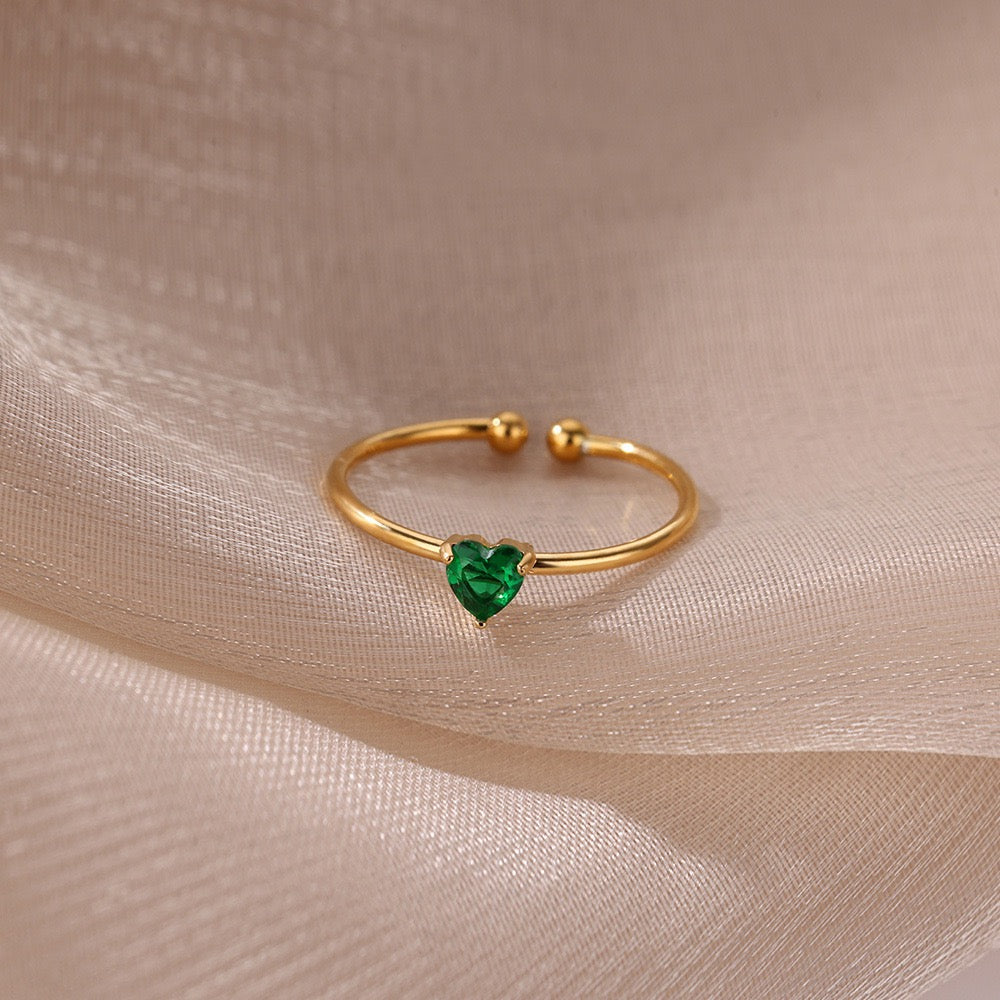 Green kinda love! Ring