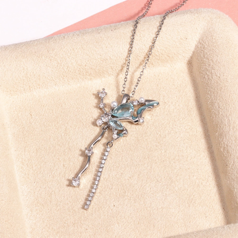 Faerie Rhinestone Necklace