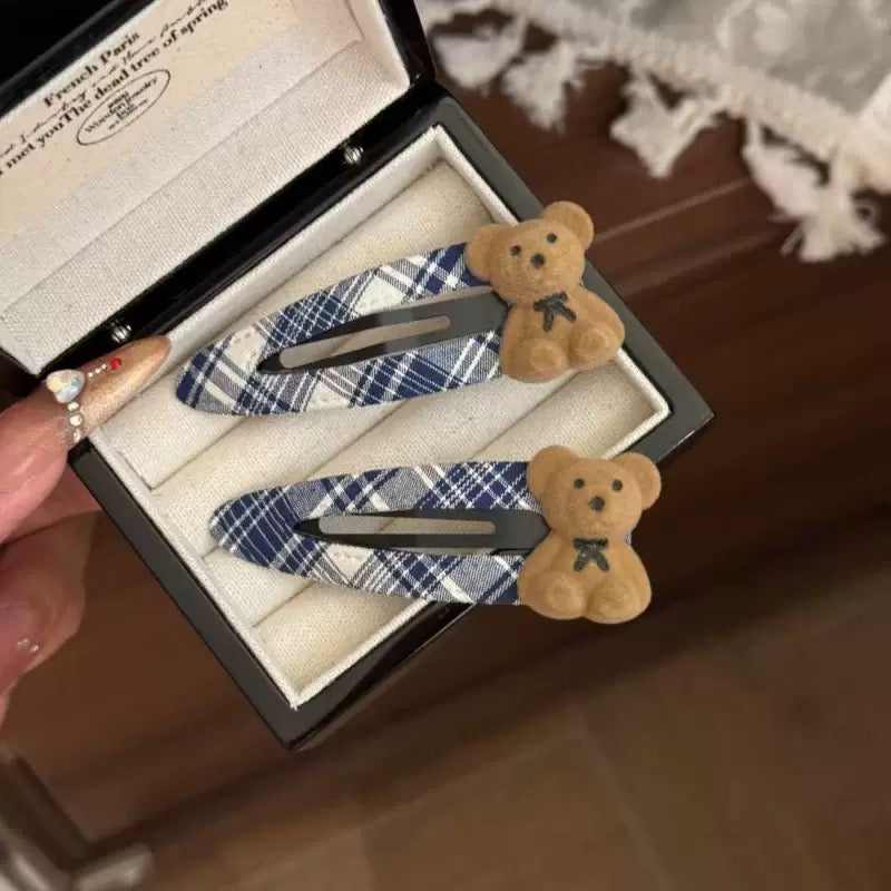 Baby Boo Teddy Hair Clip